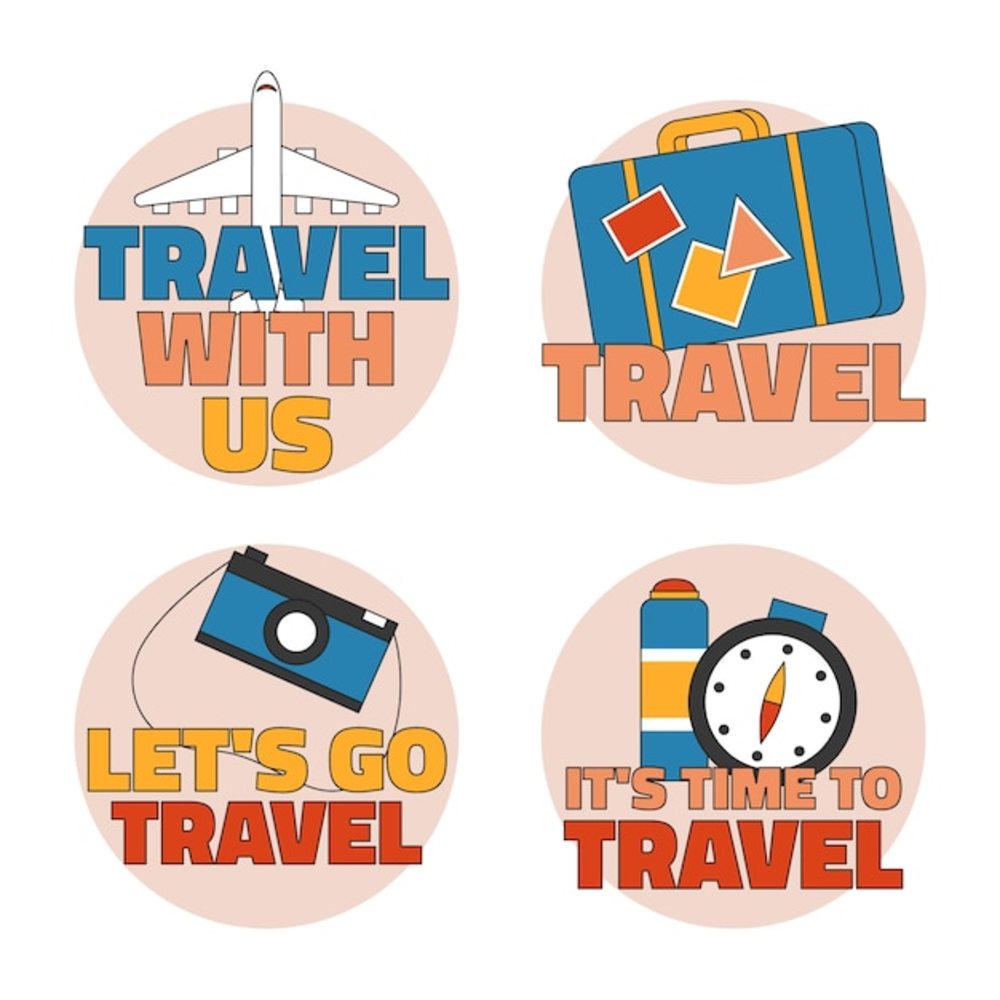 旅行社平面標簽集合 全方位業務解析